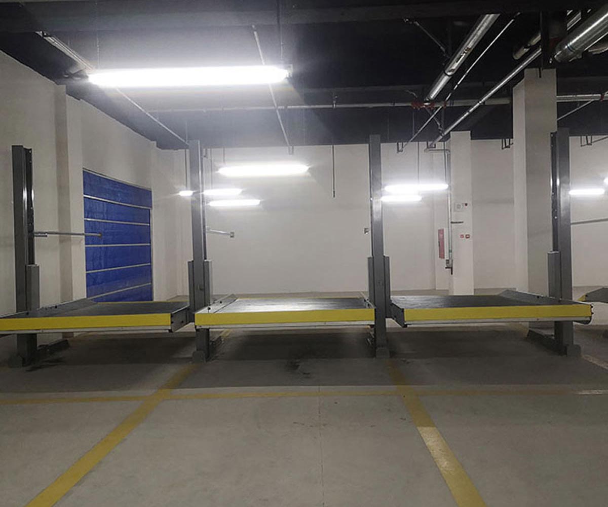贵州2层简易升降机械式立体停车设备改造