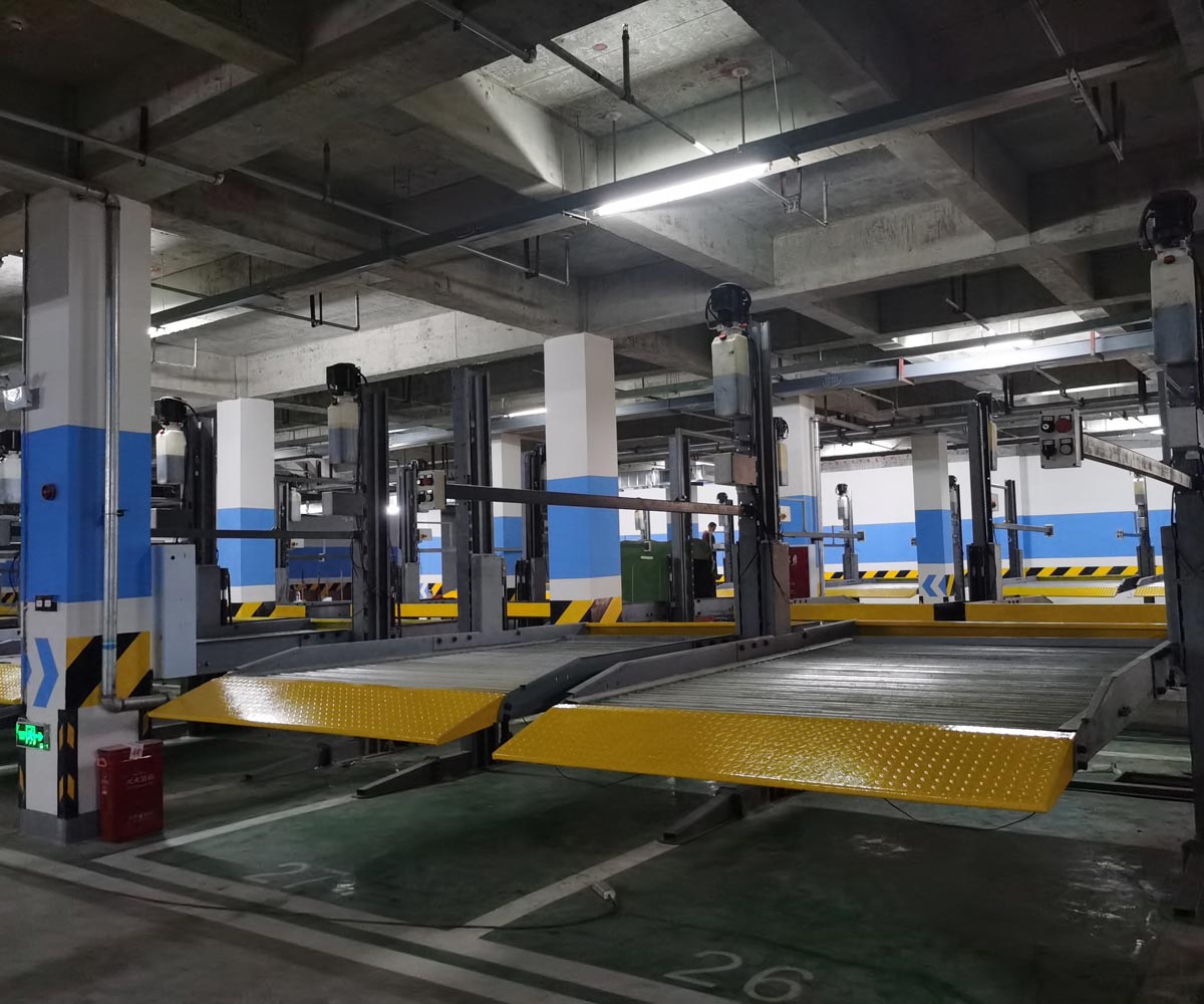 湖北地下室家用升降式机械立体停车设备