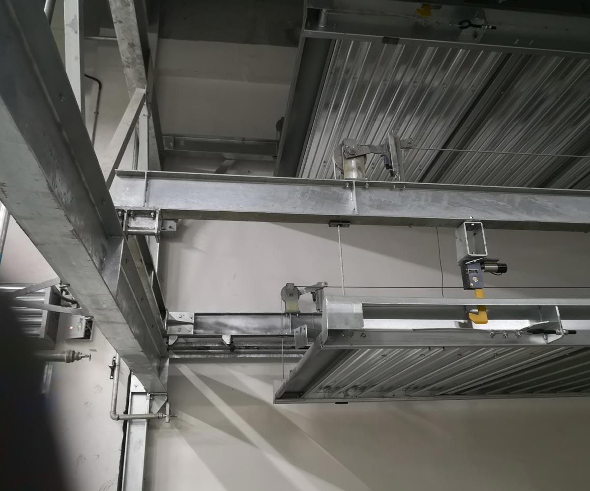 湖南负一正二地坑PSH3D1三层升降横移机械式立体车库设备