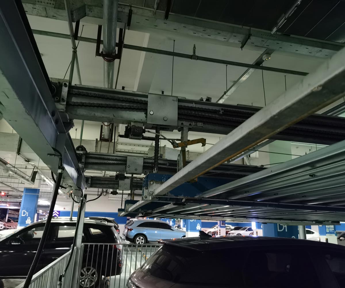 大英二层PSH型机械式停车设备